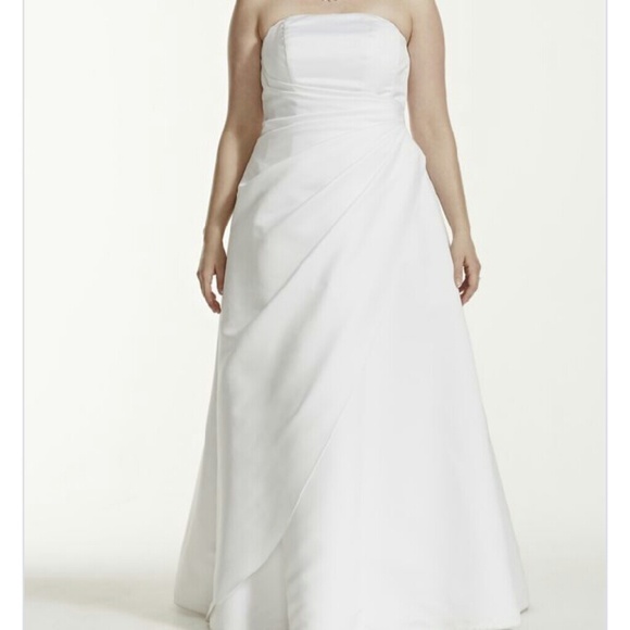 Simply Beautiful A-line Wedding Gown