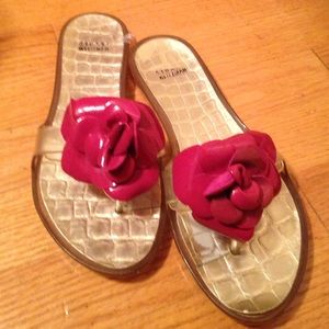 Stuart Weitzman flower sandal