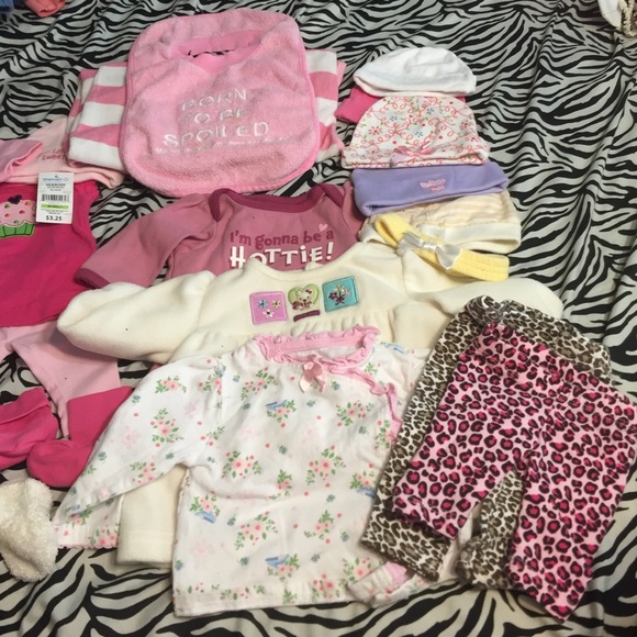 Newborn baby girl clothes
