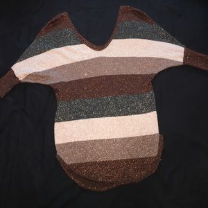 Low cut Express Sparkle Top