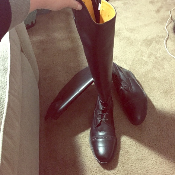 Size 11.5 wide-calf Field (Riding) Boots