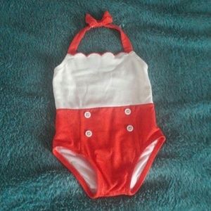 Adorable Janie and Jack toddler swimsuit