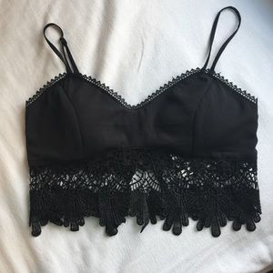 Lace Crop Top from Tobi NWT