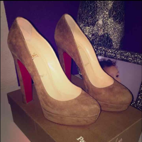 Christian Louboutin Bibi 140 Suede Pumps OBO