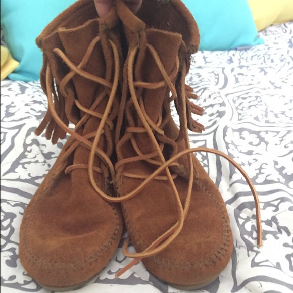 Moccasin Ankle Boots