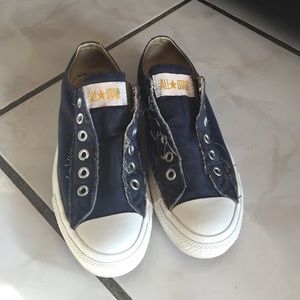 Dark Blue Converse