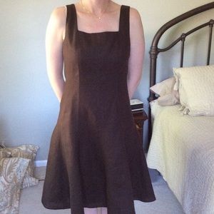 Talbots Chocolate Brown Dress