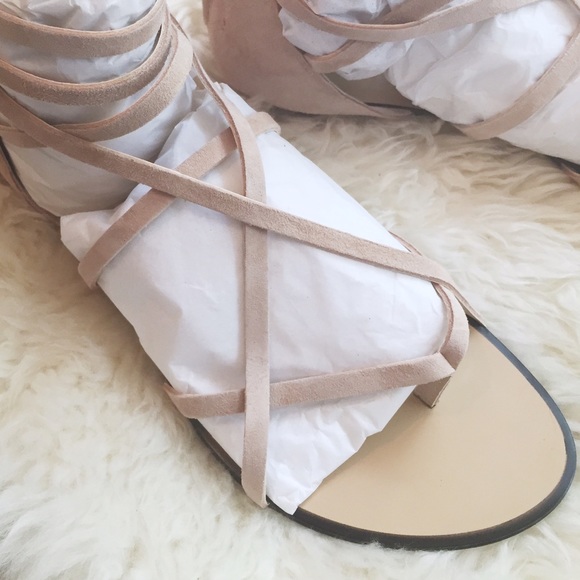 Joes Leather Nude Gladiator Sandal - Picture 2 of 4