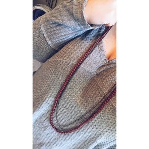 Long Rustic Necklace