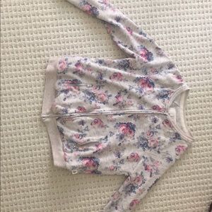 Abercombie Floral Bomber Jacket