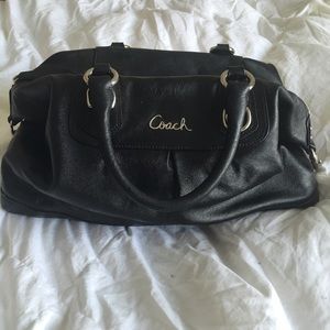 Coach Black Ashley Handbag