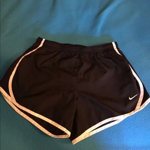 Black and White Nike Tempo Running Shorts!! NWOT!