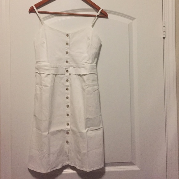 LAST ONE SALE💦Anthropologie White ruffle dress - Picture 7 of 7