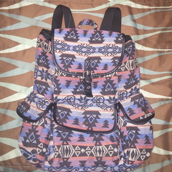 Tribal Print Backpack