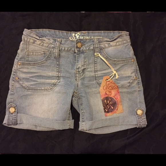 WallFlower Denim Shorts