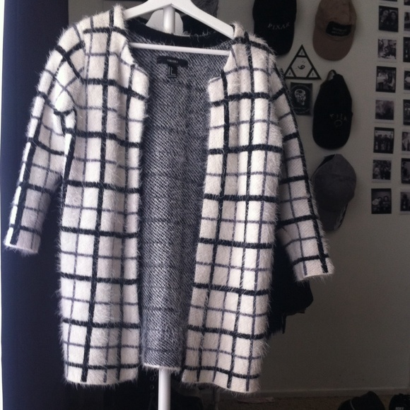 Fuzzy Cardigan