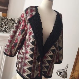 Sequined jacket price drop 