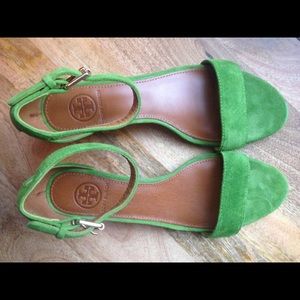 Tory Burch Cork Wedge - Brand New