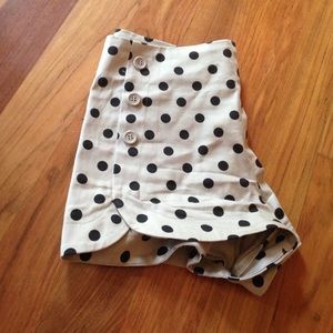 Polka Dot High Waisted Shorts
