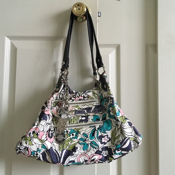 Floral Printed Katy Van Zeeland handbag
