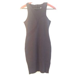 Sexy, tight black dress