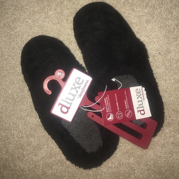 Black Slippers