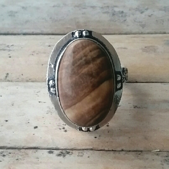 Silver Boho Ring