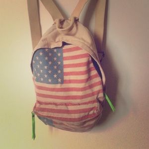 American Flag Mini Backpack
