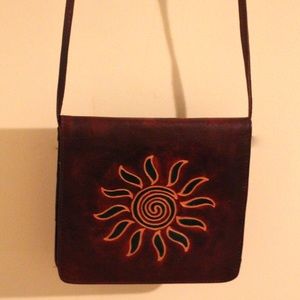 Small leather purse