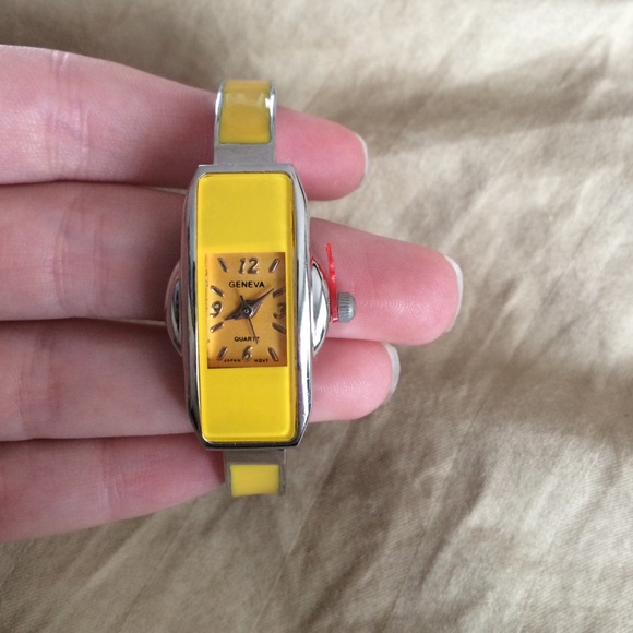 Geneva Yellow Watch