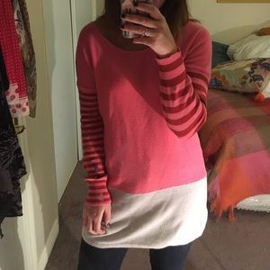 Long sleeve pink Volcom shirt