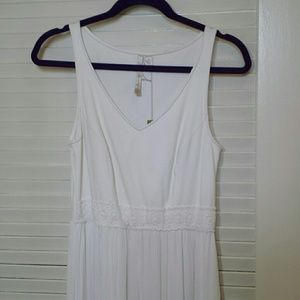 White Long Maxi Dress