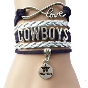 Dallas Cowboys Infinity Bracelet