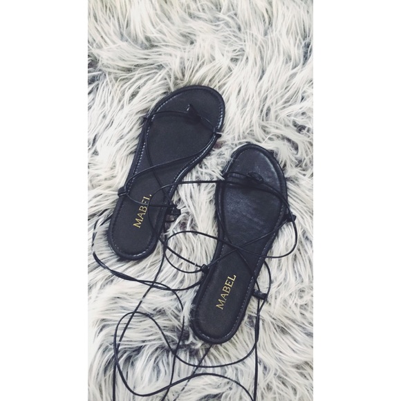 Free People Shoes - lace up sandals