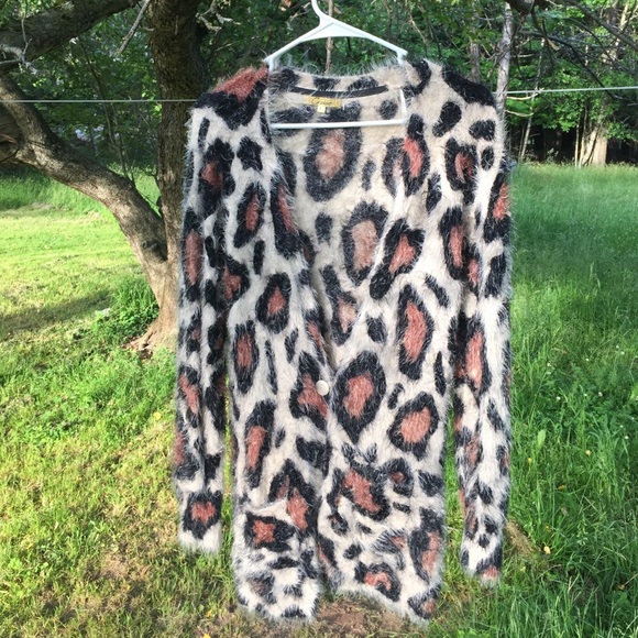 Leopard cardigan