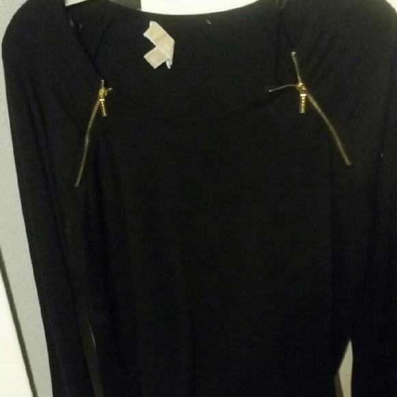 Michael kors black long sleeve
