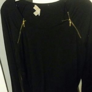 Michael kors black long sleeve