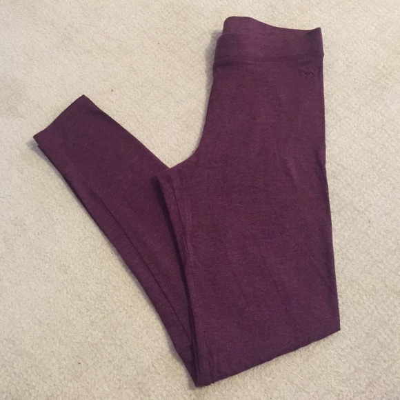 Victoria secret PINK Maroon Heather Leggings