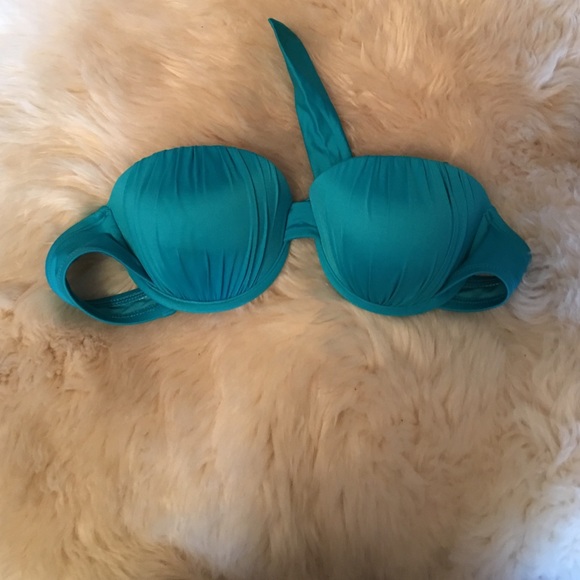 Blue swim top