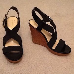 Jessica Simpson platform sandals