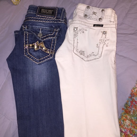 2 pair of Miss Me Jeans - Picture 1 of 1