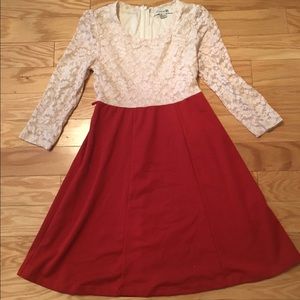 Autumnal baby doll dress