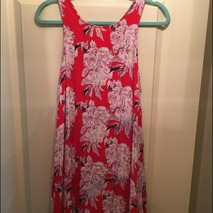 Nordstrom ASTR Red Floral Sundress