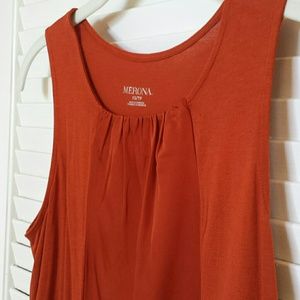 Rust Colored Merona Blouse