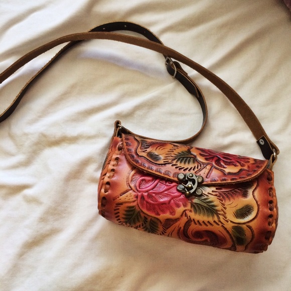 leather purse