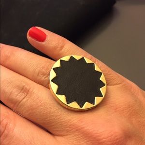 Gold Sunburst Ring