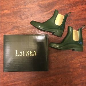NIB Ralph Lauren Chelsea Rain Boots