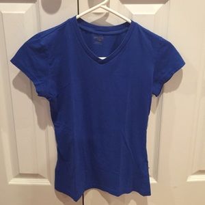Plain blue t shirt