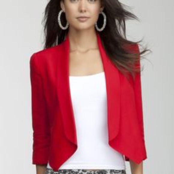 Bebe red blazer - Picture 4 of 4
