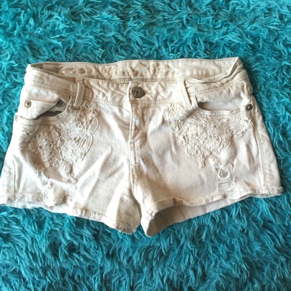 white shorts